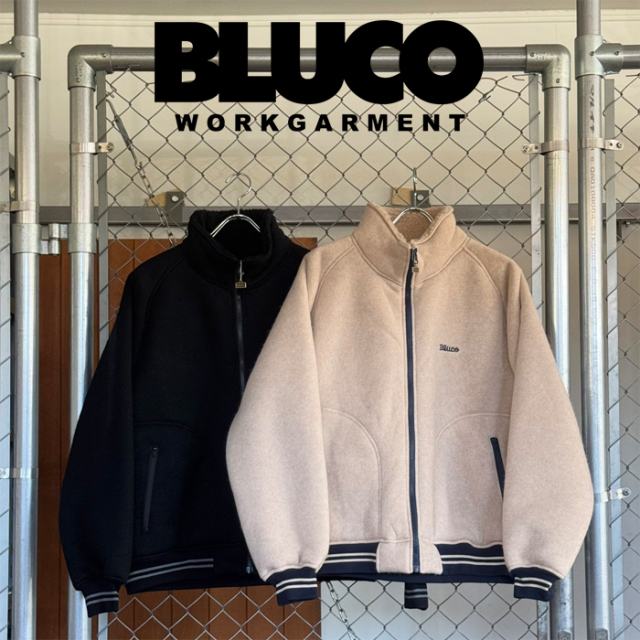 BLUCO (ブルコ)　ボアブルゾン　【アウター ボア】【167-31-088】【2026 WINTER COLLECTION】【お取り寄せ商品 キャンセル不可】