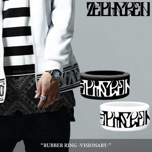 ZEPHYREN(ゼファレン)　RUBBER RING -VISIONARY--　【2017AUTUMN/WINTER新作】　【即発送可能】　【Z17UW01】　