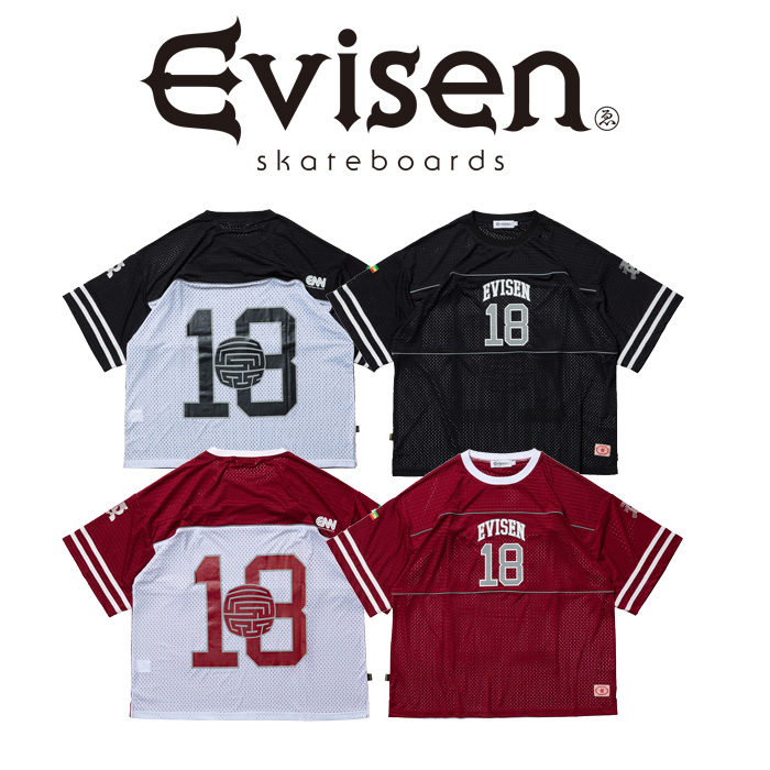 【SALE30%OFF】　Evisen Skateboards (エヴィセン スケートボード)　 OHAKO HOCKEY SHIRT 　 【Tシャツ 半袖】【エビセン スケートボ