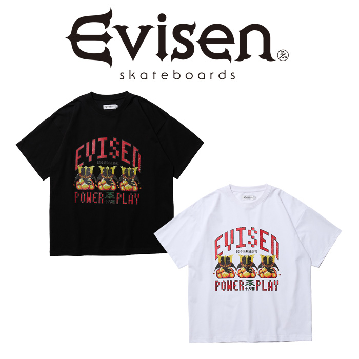 【SALE30%OFF】　Evisen Skateboards (エヴィセン スケートボード)　 DOT POWER PLAY TECH TEE 　 【Tシャツ 半袖】【エビセン スケ