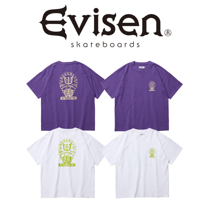Evisen Skateboards (エヴィセン スケートボード)　 BEST MATCH TEE 　 【Tシャツ 半袖】【エビセン スケートボード Evisen Skateboa
