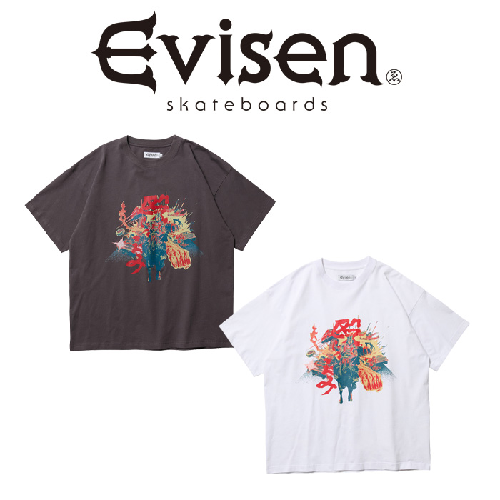 Evisen Skateboards (エヴィセン スケートボード)　 NAGURIKOMI TEE 　 【Tシャツ 半袖】【エビセン スケートボード Evisen Skateboa