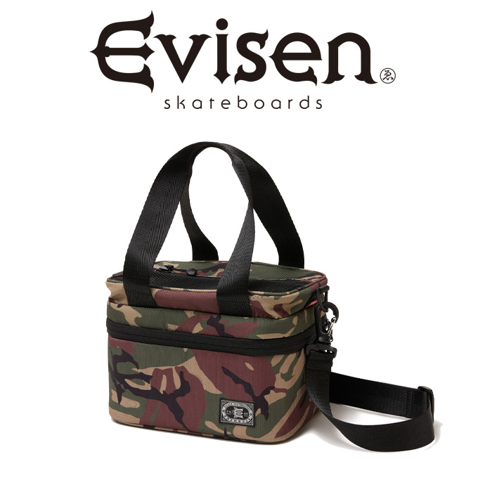 Evisen Skateboards (エヴィセン スケートボード)　 CAMO COOLER BAG 　 【クーラーバッグ】【エビセン スケートボード Evisen Skate