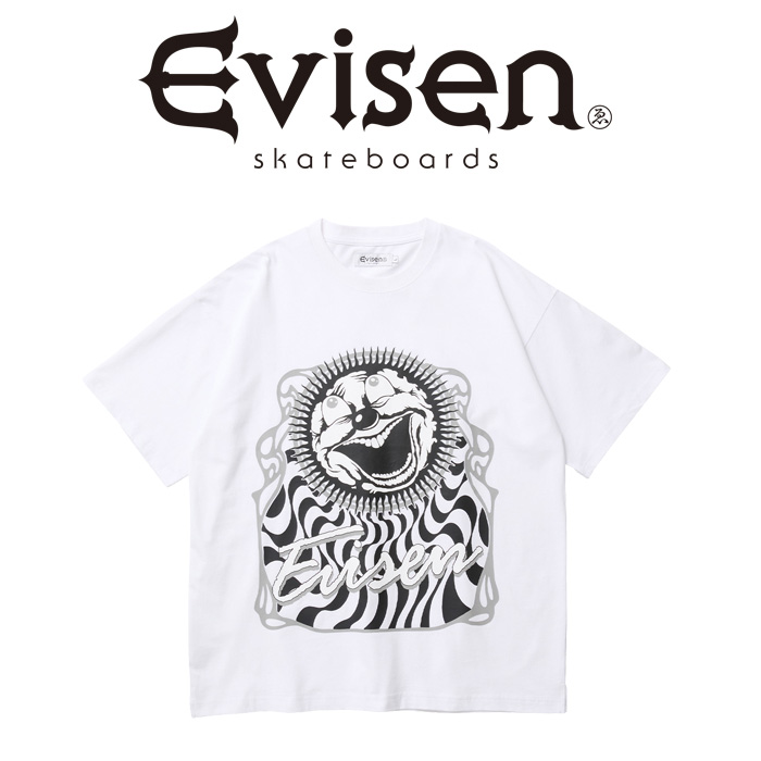 Evisen Skateboards (エヴィセン スケートボード)　SUMMER OF LOVE TEE　 【Tシャツ】【エビセン スケートボード Evisen Skateboards