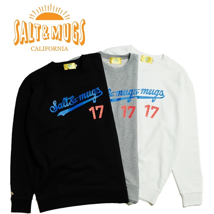 SALT&MUGS(ソルトアンドマグズ)　LA Baseball Swt　【スウェット】【2024 Summer＆Ealy Autumn collection 先行予約】【SMSWT011】