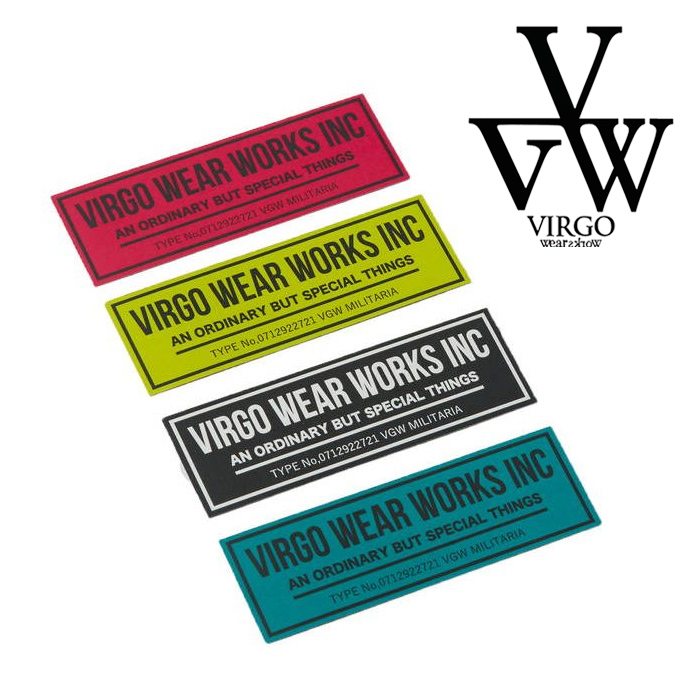 VIRGOwearworks (ヴァルゴウェアワークス)  　4p sticker set　【ステッカーセット】【VG-GD-773】【2024 SPRING&EARLY SUMMER 新作