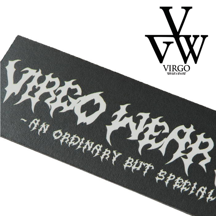 VIRGOwearworks (ヴァルゴウェアワークス)  　Crust Logo 　【ステッカー】【VG-GD-776】【2024 SPRING&EARLY SUMMER 新作】【VIRGOw