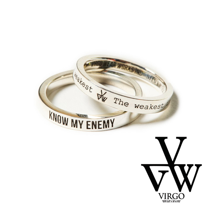 【SALE30%OFF】　VIRGOwearworks (ヴァルゴウェアワークス)  　Message pinky ring　【リング 指輪 アクセサリー】【VG-GD-791】【20