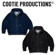 COOTIE (クーティー)　 12.5oz Denim Zip Up Hooded Jacket (Fade) 　【デニム ジップアップ フーディー ジャケット】【COOTIE PRODU