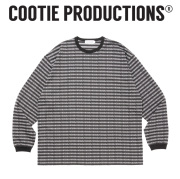 COOTIE (クーティー)　 Supima Jacquard Border L/S Tee 　【CTE-26S329】【スーピマ ジャガード ボーダー ロングスリーブ TEEシャツ