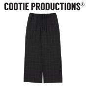 COOTIE(クーティー) 　 T/W Square Leg Easy Pants (CHECK)　【CTE-26S102-CHECK】【ワイド イージー パンツ】【COOTIE】【COOTIE PR