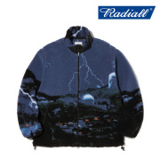 RADIALL ラディアル 　DROP CITY - ZIP UP BLOUSON　 【フリースジャケット】【2024 AUTUMN＆WINTER COLLECTION】【RAD-24AW-JK012】