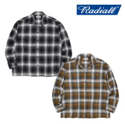 RADIALL ラディアル 　BELAIR - OPEN COLLARED SHIRT L/S　 【オープンシャツ】【2025 SPRING&SUMMER COLLECTION】【RAD-25SS-SH001