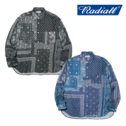 RADIALL ラディアル 　MUSCLE SHOALS - REGULAR COLLARED SHIRT L/S　 【シャツ 長袖】【2025 SPRING&SUMMER COLLECTION】【RAD-25SS