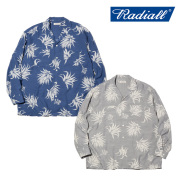 RADIALL ラディアル 　AGAVE - OPEN COLLARED SHIRT L/S　 【シャツ 長袖】【2026 SPRING & SUMMER 新作】【RAD-26SS-SH013】【イン