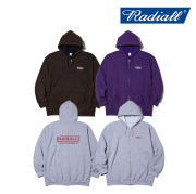 RADIALL ラディアル 　SUPPLY - ZIP UP HOODIE SWEATSHIRT L/S　 【ジップパーカー フーディ】【2026 MID SUMMER EXHIBITION 新作】