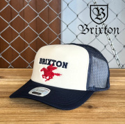 BRIXTON(ブリクストン)　PEGASUS NetPlus Trucker Hat　【メッシュキャップ 帽子 ブリクストン キャップ】【人気 シンプル】