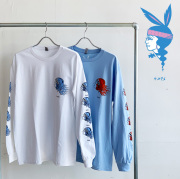 4D7S (ホデナス)　FIRE GIRL L/T　 【ロンT Tシャツ ロングスリーブT】【RAT HOLE STUDIO】