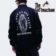 SOFTMACHINE (ソフトマシーン)　  LAST TIME JK (COACH JACKET)　【コーチジャケット】【ネイビー ブラック タトゥー】【2026 SUMMER