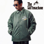 SOFTMACHINE (ソフトマシーン)　LIGHTNING LOGO JK　【コーチジャケット】【ブラック ネイビー オリーブ タトゥー】【2026 AUTUMN&WI