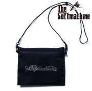SOFTMACHINE (ソフトマシーン)　MIDNIGHT SACOCHE (REFRECTOR PRINT SACOCHE)　【サコシュ】【ブラック タトゥー】【2026 SUMMER VAC