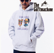 SOFTMACHINE (ソフトマシーン)　TWO DOGS HOODED　【フーディ パーカー】【ブラック グレー タトゥー】【2026 AUTUMN&WINTER 先行予