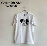 CALIFORNIA STORE(カリフォルニアストア)　akky T-shirt 　 【Tシャツ 手刷り 中目黒】