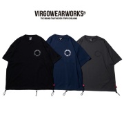 VIRGOwearworks (ヴァルゴウェアワークス)  　Active Cinch Tee　【Tシャツ 半袖】【VG-CUT-524】【2026 Summer Spot Collection 先