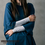 VIRGOwearworks (ヴァルゴウェアワークス)  　VGW ARM COVER2 LOGO　【アームカバー】【VG-GD-823】【2026 SPRING&SUMMER 先行予約】