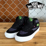 VANS バンズ ヴァンズ 　 SKATE HALF CAB (ACID AIRBRUSH/VIOLET PURPLE)　 【ハーフキャブ スケート スニーカー】【おしゃれ シンプ