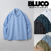 BLUCO (ブルコ)　STANDARD WORK SHIRTS L/S　【ワークシャツ 長袖】【0109】【お取り寄せ商品 キャンセル不可】　