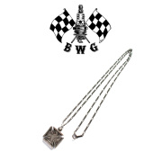B.W.G　 EAGLE IRONCROSS NECKLACE 　【ネックレス シルバー】【予約商品 キャンセル不可】　