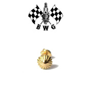 B.W.G　 HOGAN PIERCE (GOLD)　【ピアス ゴールド】【予約商品 キャンセル不可】　