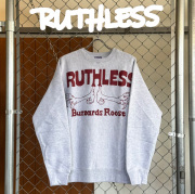 RUTHLESS (ルースレス)　BIG FOOT LOGO SWEATS　【スウェット グレー】　