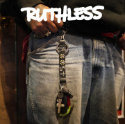 RUTHLESS (ルースレス)　Grab O/G Holder　【キーホルダー レザー スタッズ】