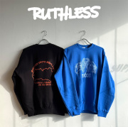 RUTHLESS (ルースレス)　Three Wise Buzzards Crew neck sweats　【クルーネックスウェット】【Betty Bee Haku Bee】　