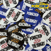 PORKCHOP GARAGE SUPPLY (ポークチョップ ガレージサプライ)　 HUNGRY STICKER 　【ステッカー シール】【インタープレイ INTERPLAY
