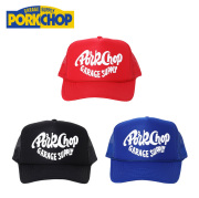 PORKCHOP GARAGE SUPPLY (ポークチョップ ガレージサプライ)　PORKY MESH CAP　【メッシュキャップ 帽子】【インタープレイ INTERPLA