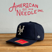 AMERICAN NEEDLE (アメリカンニードル)　ARCHIVE LEGEND - NEW YORK CUBANS　【キャップ 帽子 定番 人気 NY ロゴ】【SMU670A-NYC】