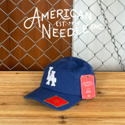 AMERICAN NEEDLE (アメリカンニードル)　BALL PARK - LOS ANGELS(DEEP ROYAL)　【キャップ 帽子 定番 人気 LA ロゴ】【SMU674A-LA】