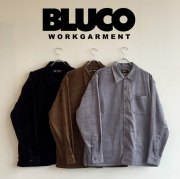 BLUCO (ブルコ)　CORDUROY WORK SHIRT　【ワークシャツ コーデュロイ】【155-11-007】【2025 LATE SUMMER FALL COLLECTION】【お取り