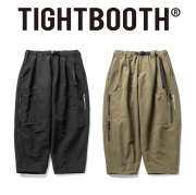 TIGHTBOOTHタイトブースクロップドパンツブラック黒バルーンパンツXL