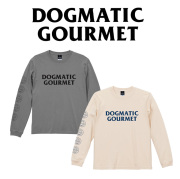 DOGMATIC GOURMET (独断グルメ)　DG LOGO LONG SLEEVE T-SHIRT　【長袖Tシャツ】【ナチュラル グレー】【NAOKI 10-FEET】
