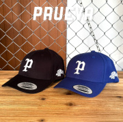 PRUEVA (プルエバ)　P-CAP ORIGINAL　【キャップ 帽子 ラウンドバイザー】【6パネル スナップバックキャップ】【倉本一真 CHICANO 西