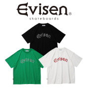 Evisen Skateboards (エヴィセン スケートボード)　 ROUND LOGO T SHIRT　 【Tシャツ】【エビセン スケートボード Evisen Skateboard