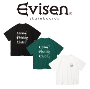 Evisen Skateboards (エヴィセン スケートボード)　 Chaos Fishing Club DRY LOGO TEE 　 【Tシャツ】【エビセン スケートボード Evi