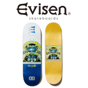 【EVISEN】 Evisen Skateboards (エヴィセン スケートボード)　 OVERLAND (チームモデル) 　 【デッキ スケートボード スケボー】【