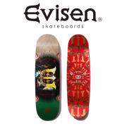 【EVISEN】 Evisen Skateboards (エヴィセン スケートボード)　 WELCOME-E (TEAMモデル) 　 【デッキ スケートボード スケボー】【エ