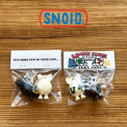SNOID (スノイド)　LUCKY FINK Key Chain Paint version SET　【キーチェーン】【RAT HOLE STUDIO】