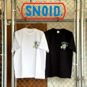 SNOID (スノイド)　SMOKING AGAIN T-shirts　【Tシャツ】【RAT HOLE STUDIO】